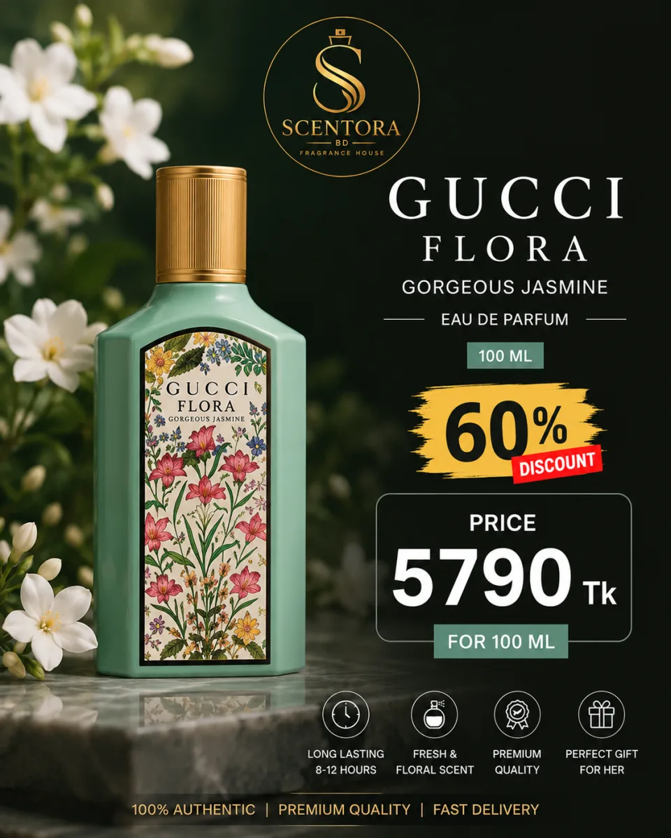 Gucci Flora Gorgeous Jasmine 100ml EDP