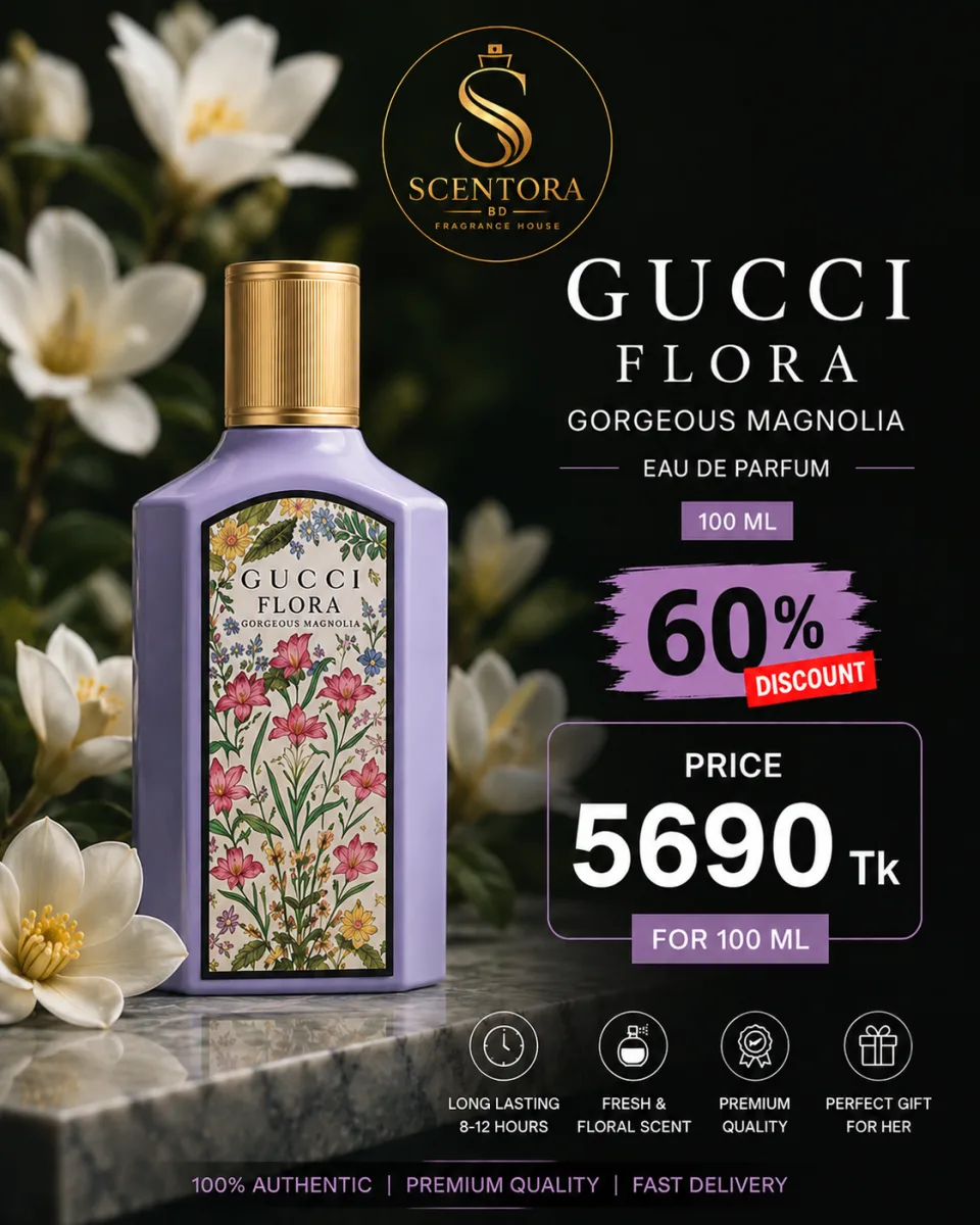 Gucci Flora Gorgeous Magnolia 100ml EDP